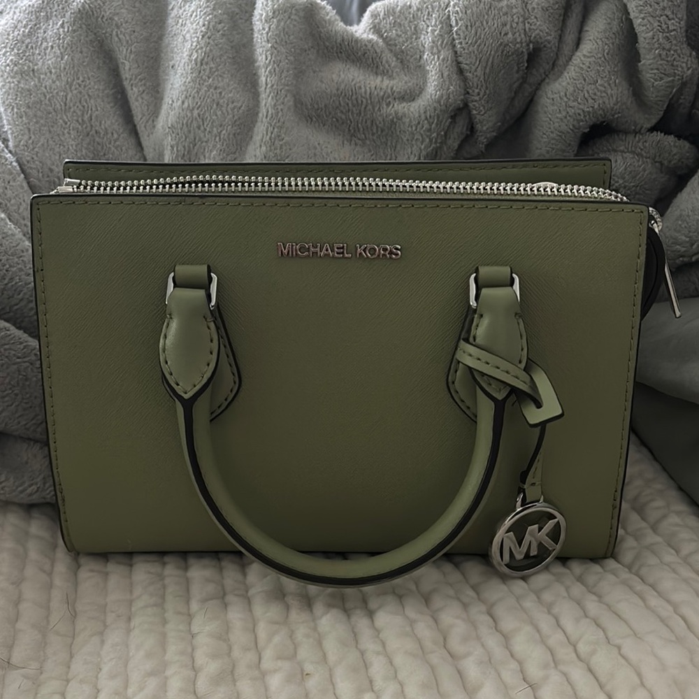 Michael Kors Green Handbag